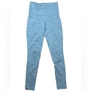 Athleta Gray Leggings XXS Salutation Stash Pocket II 7/8 Performance Tight